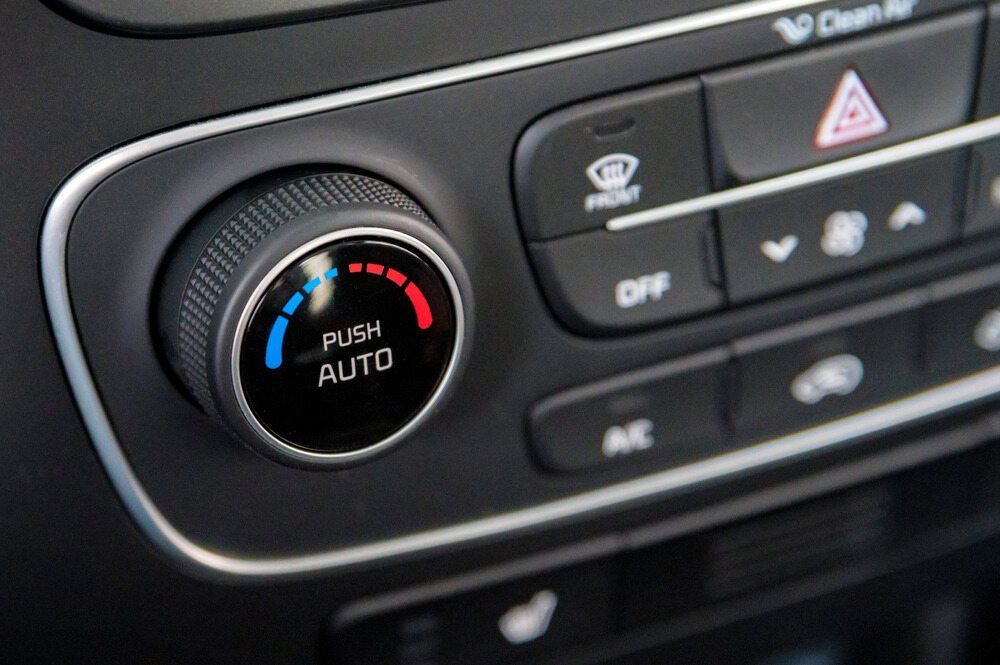 A Close Up of a Car's Air Conditioning Control — A Plus Automotive Electrical in Wodonga, NSW