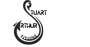 Black fishing logo with stylized S shape and the text “Arthur Fishing”