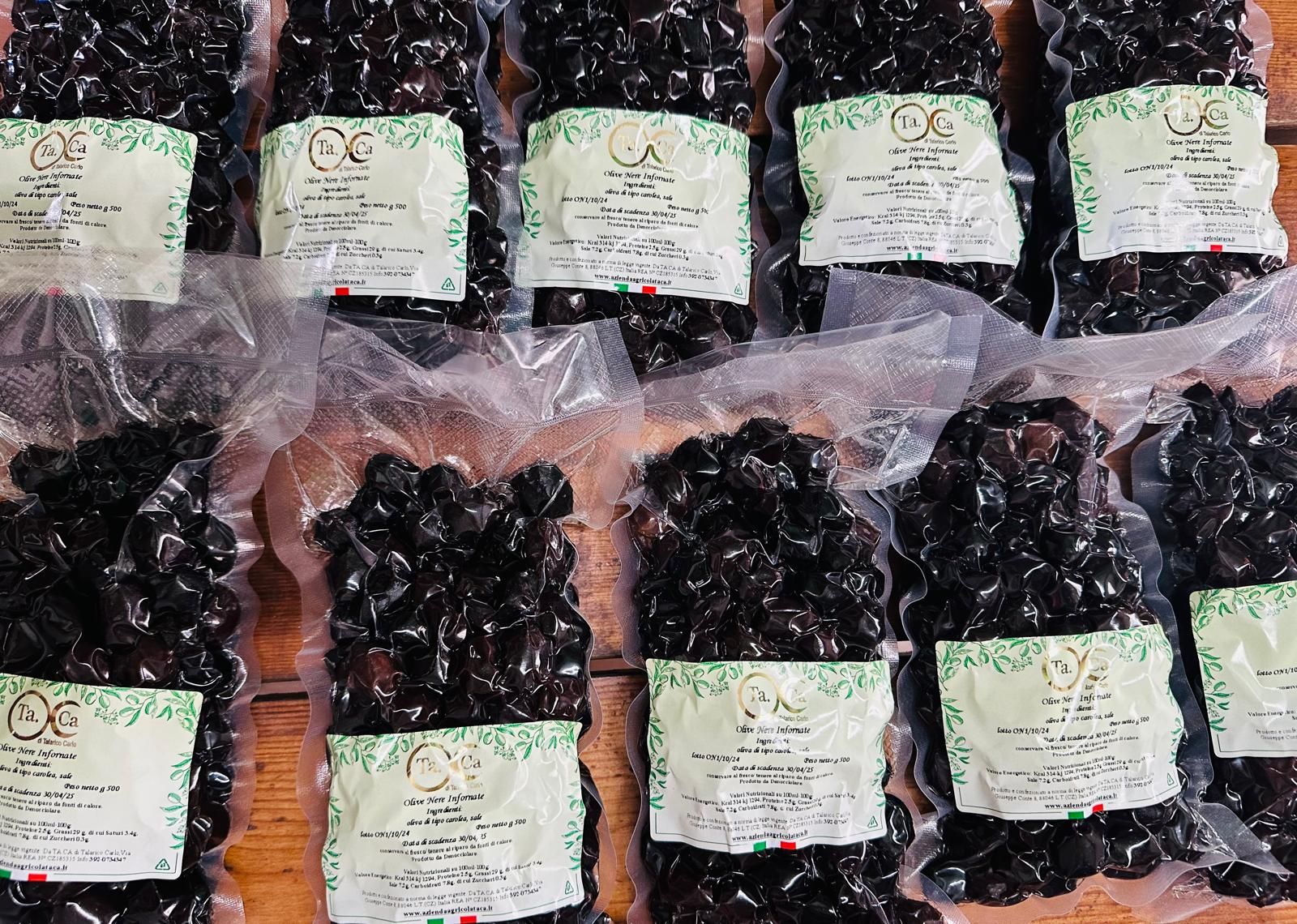 olive denocciolate sott'olio