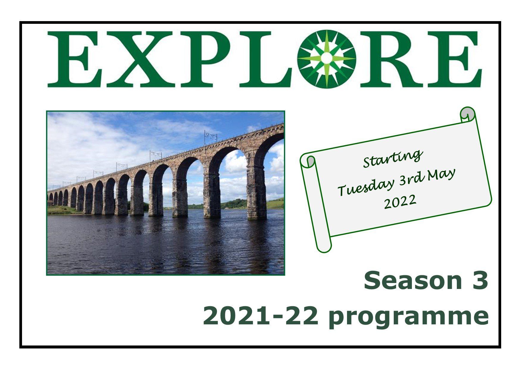Click on cover image to download the programme Explore lifelong learning 2020 Season 3 2021-22 programme adult education