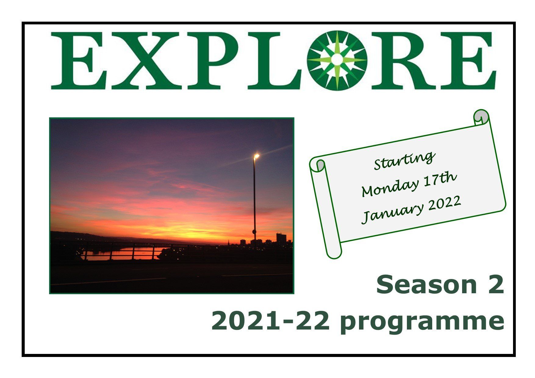 Click on cover image to download the programme Explore lifelong learning 2020 Season 1 2021-22 programme adult education