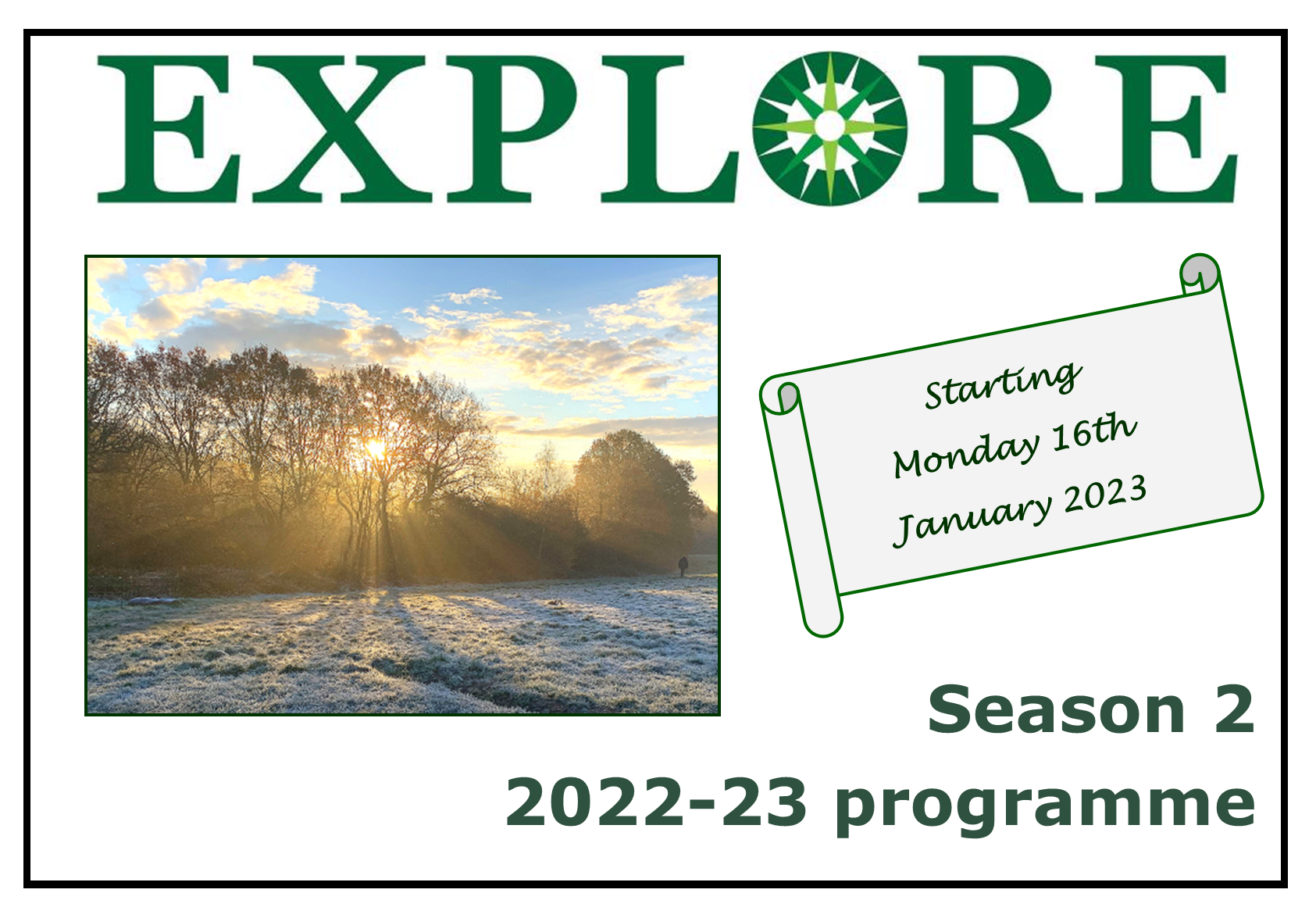 Click on cover image to download the programme Explore lifelong learning 2022 Season 2 2022-23 programme adult education