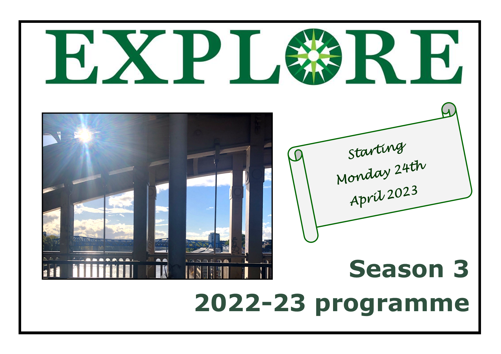 Click on cover image to download the programme Explore lifelong learning 2022 Season 3 2022-23 programme adult education