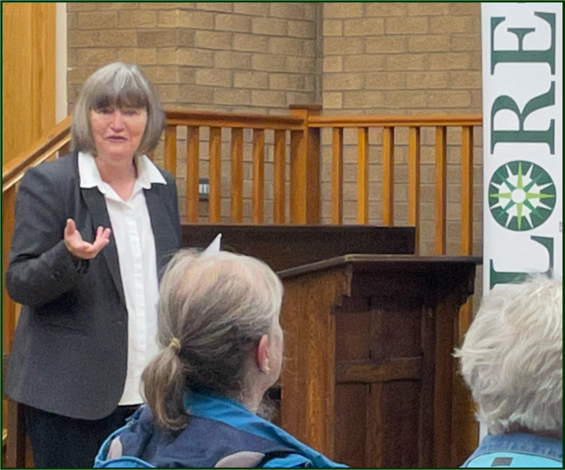 Explore lifelong learning 2023 Clare Jackson at taster event adult education