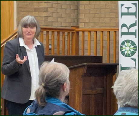 Explore lifelong learning 2023 Clare Jackson at taster event adult education