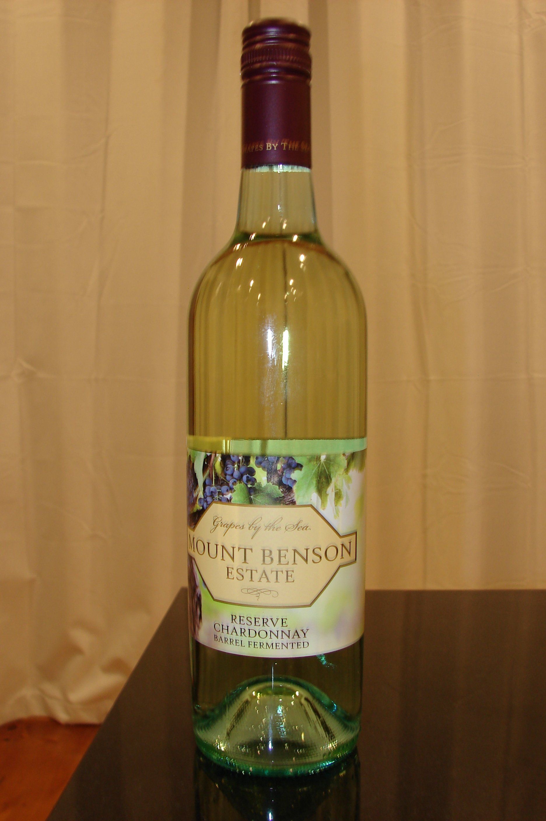2021 Mount Benson Estate Reserve Chardonnay