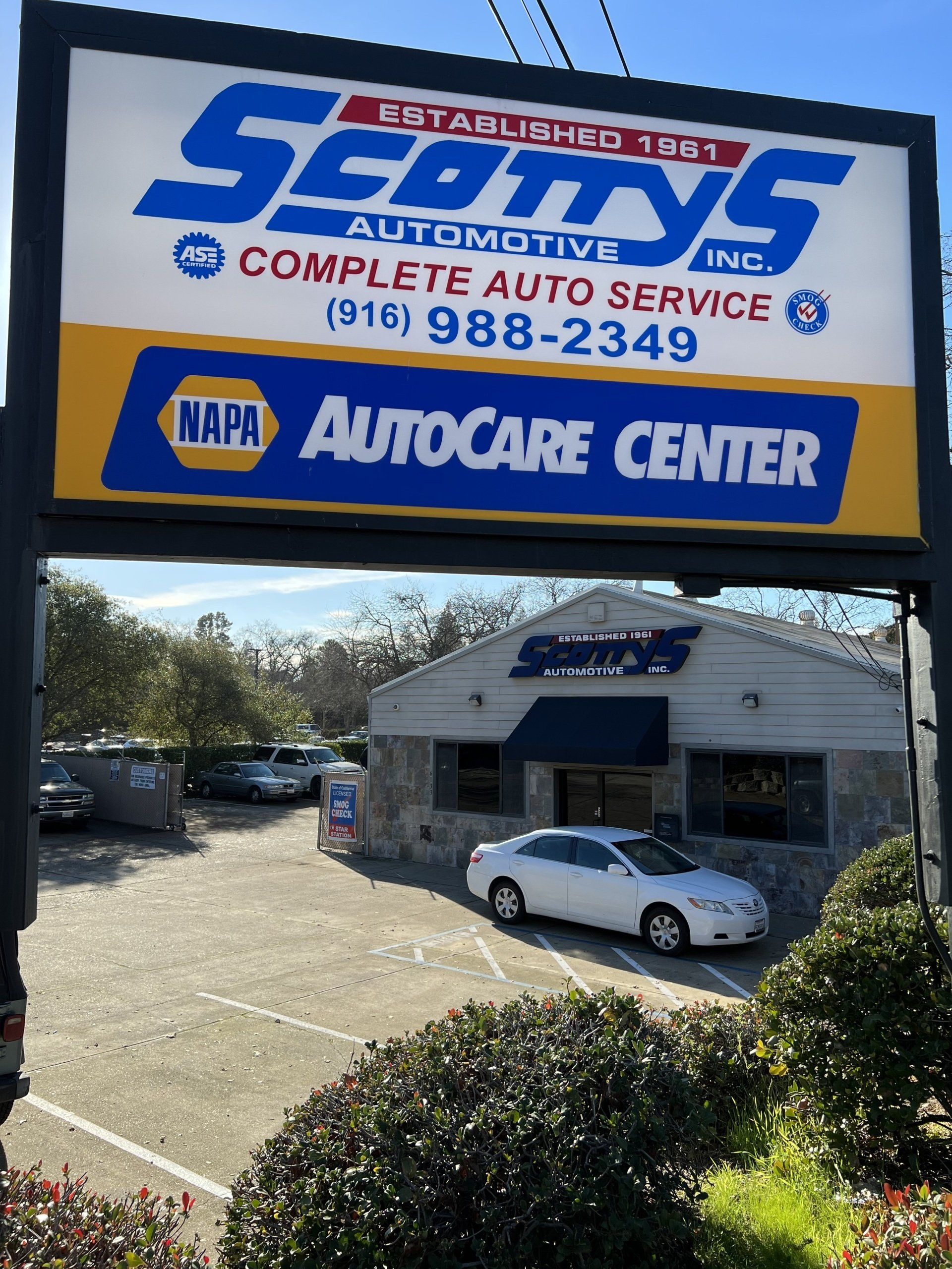 Auto repair shop sign for 
