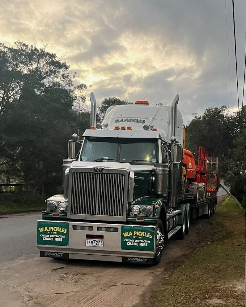 Wide Load, multi loads Semi Trailers heavy haulage Albury Duffy Forrest