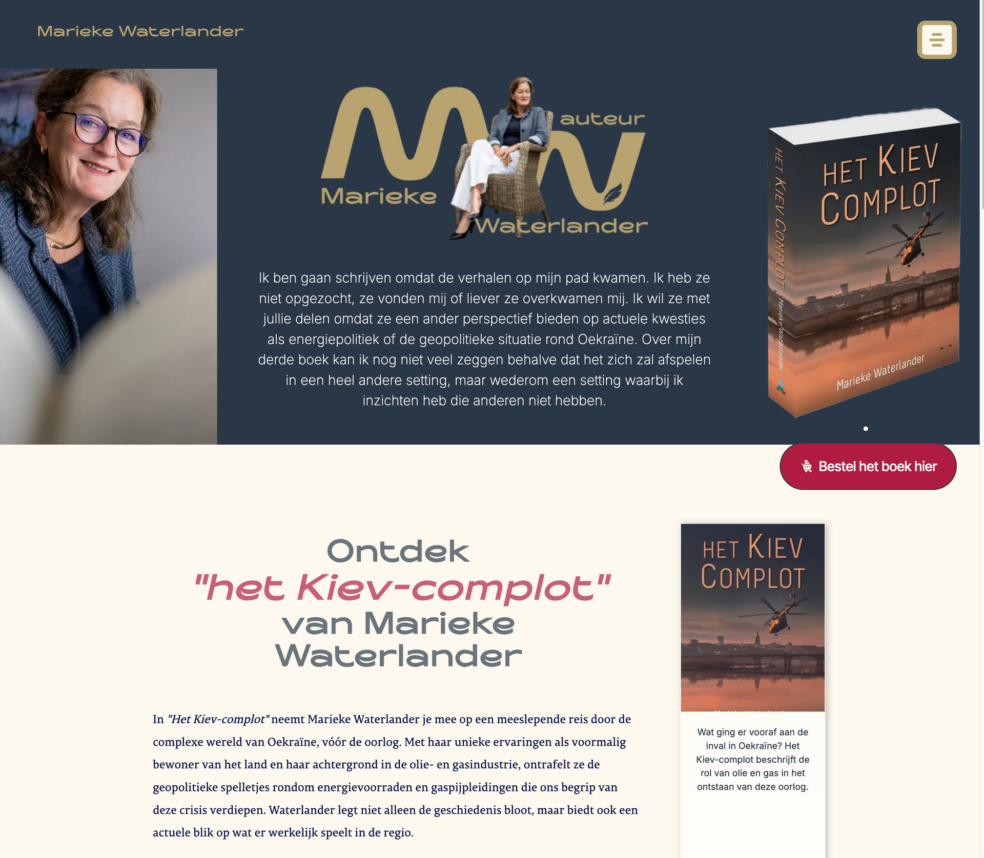 Marieke Waterlander — website
