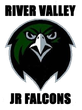 Logo for River Valley Jr Falcons