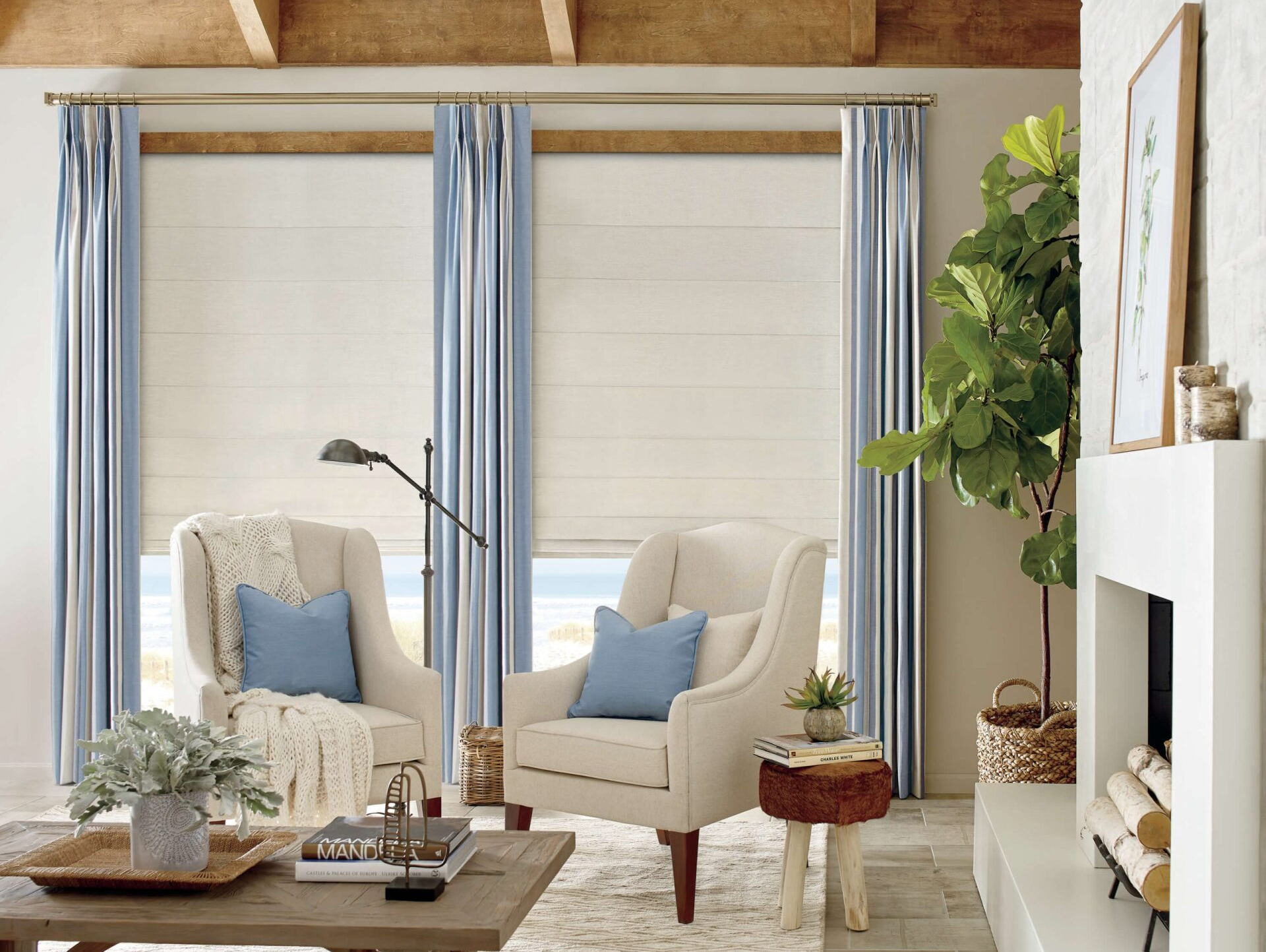 Hunter Douglas Design Studio™ Side Panels & Drapery, The Perfect Shade, Hardware, near Monument, Colorado (CO)