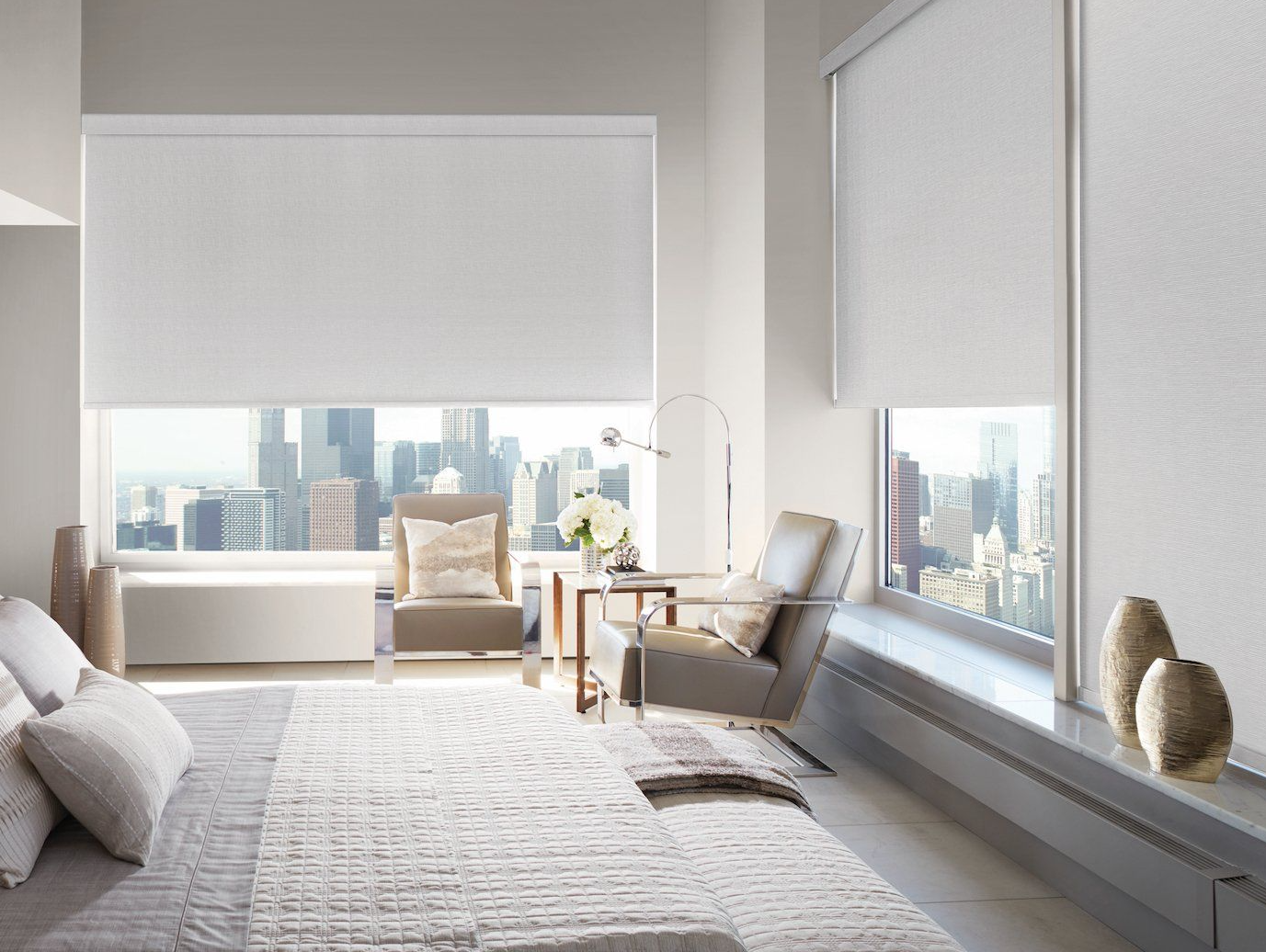 Designer Roller Shades Window coverings, treatments, Hunter Douglas, The Perfect Shade near Monument, Colorado (CO)