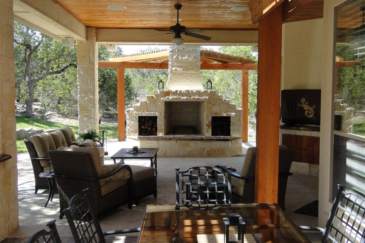 Outdoor Kitchens San Antonio Fireplace Installation