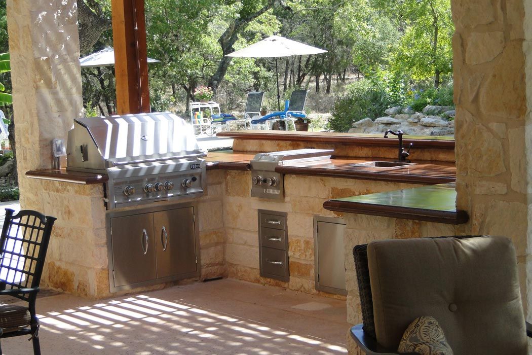 Outdoor Kitchens San Antonio Fireplace Installation