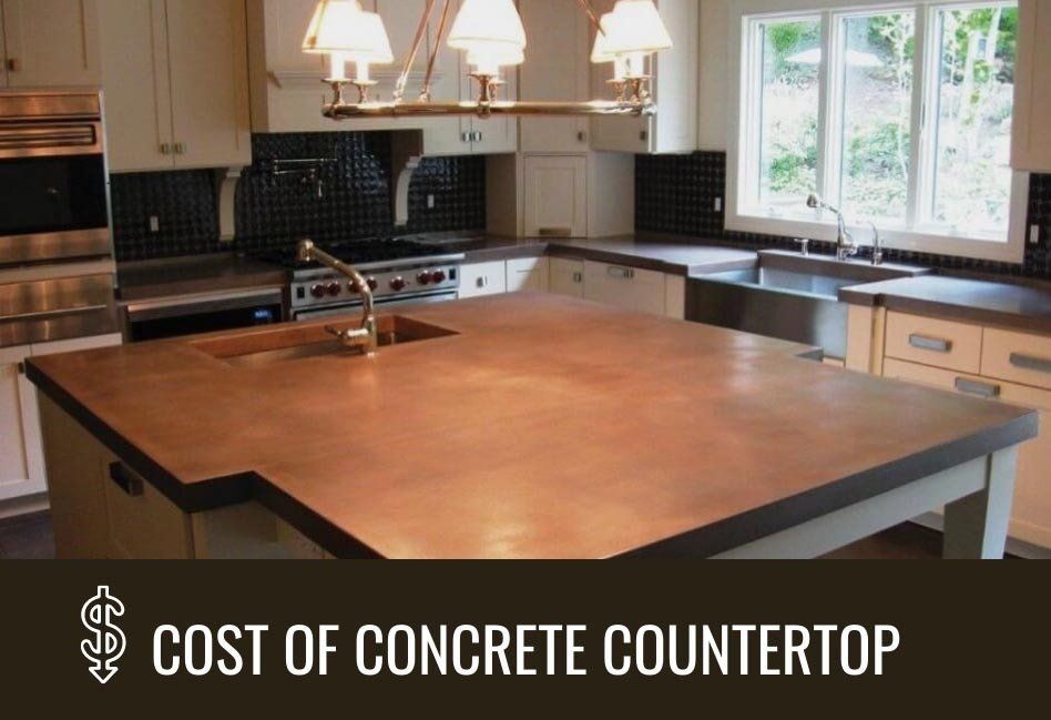 Cost of concrete countertop
