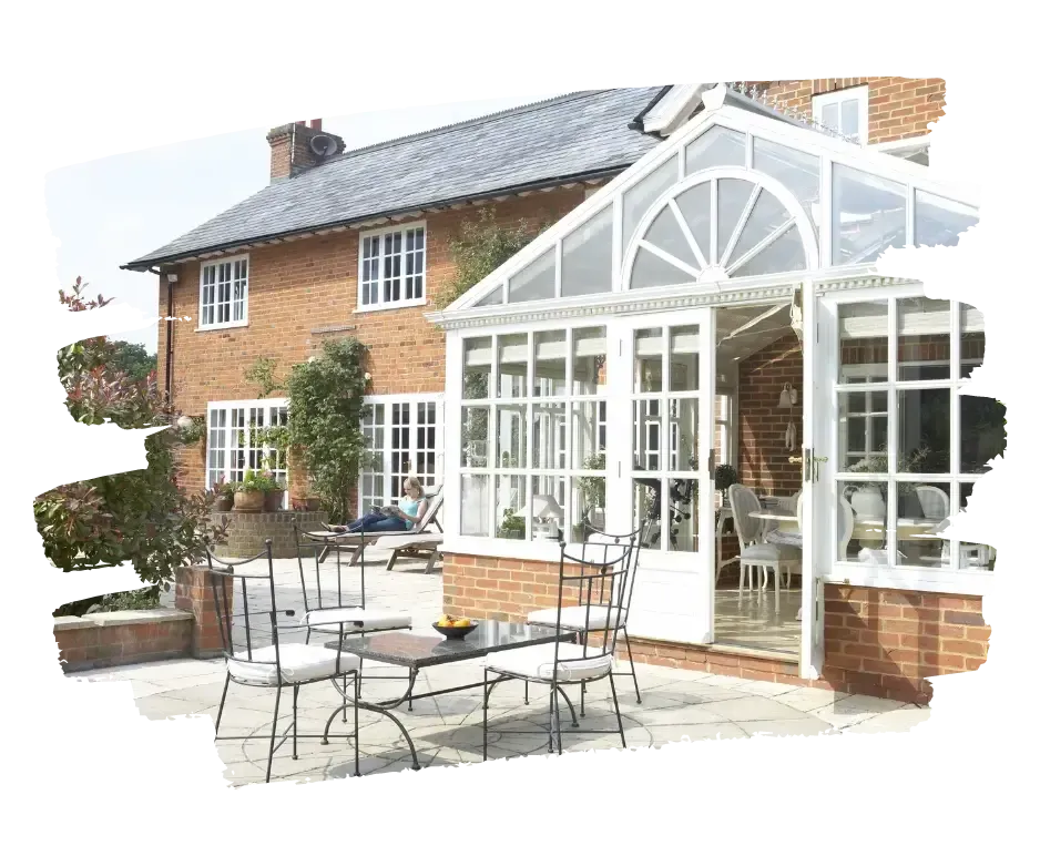 Concrete patio extension