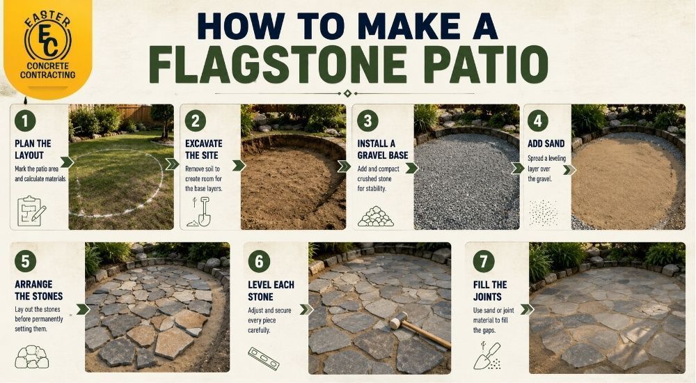 How to Make a Flagstone Patio 
