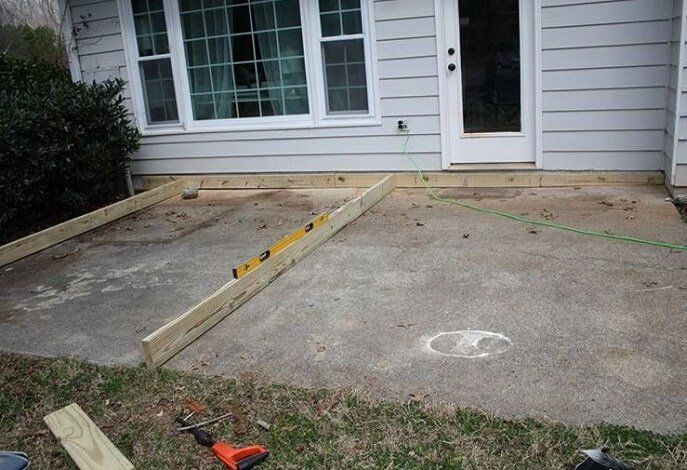 Building deck in san antonio