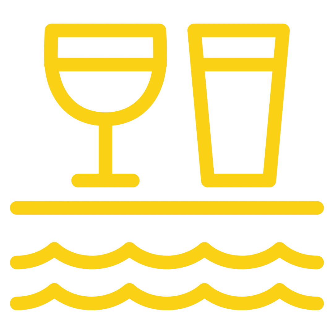 Poolside oasis icon