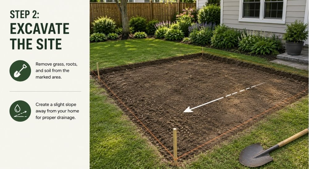 Excavate the Site