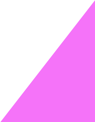 White and pink diagonal split background.