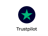 A logo for trustpilot with a green star in a circle.