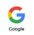 The google logo is on a white background.