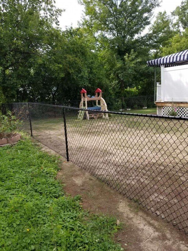 Chain link fence