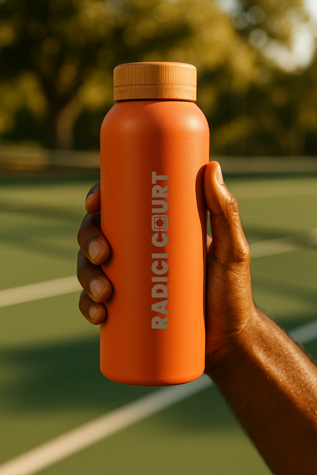 RADICI COURT Thermo Steel Bottle – Bamboo Cap