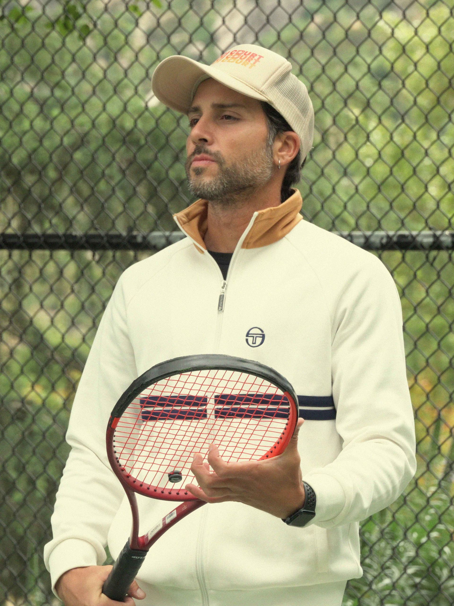 Fabiano Caputo,  tennis coach and co-founder of Radici Court,   lessons in West Hollywood, Los Angeles, and Ojai