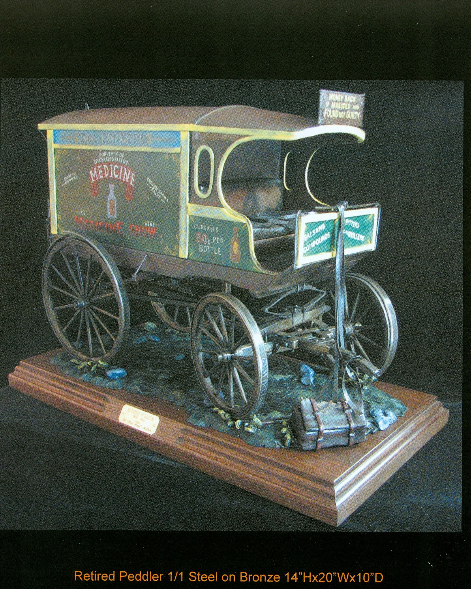 Steel Medicine Wagon