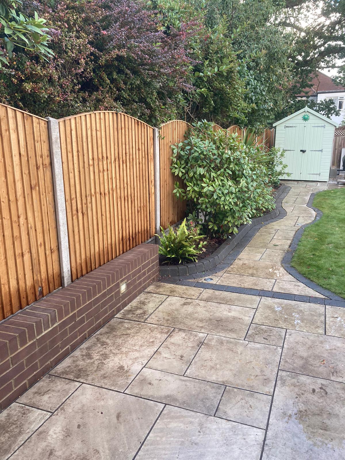 Convex close board panels