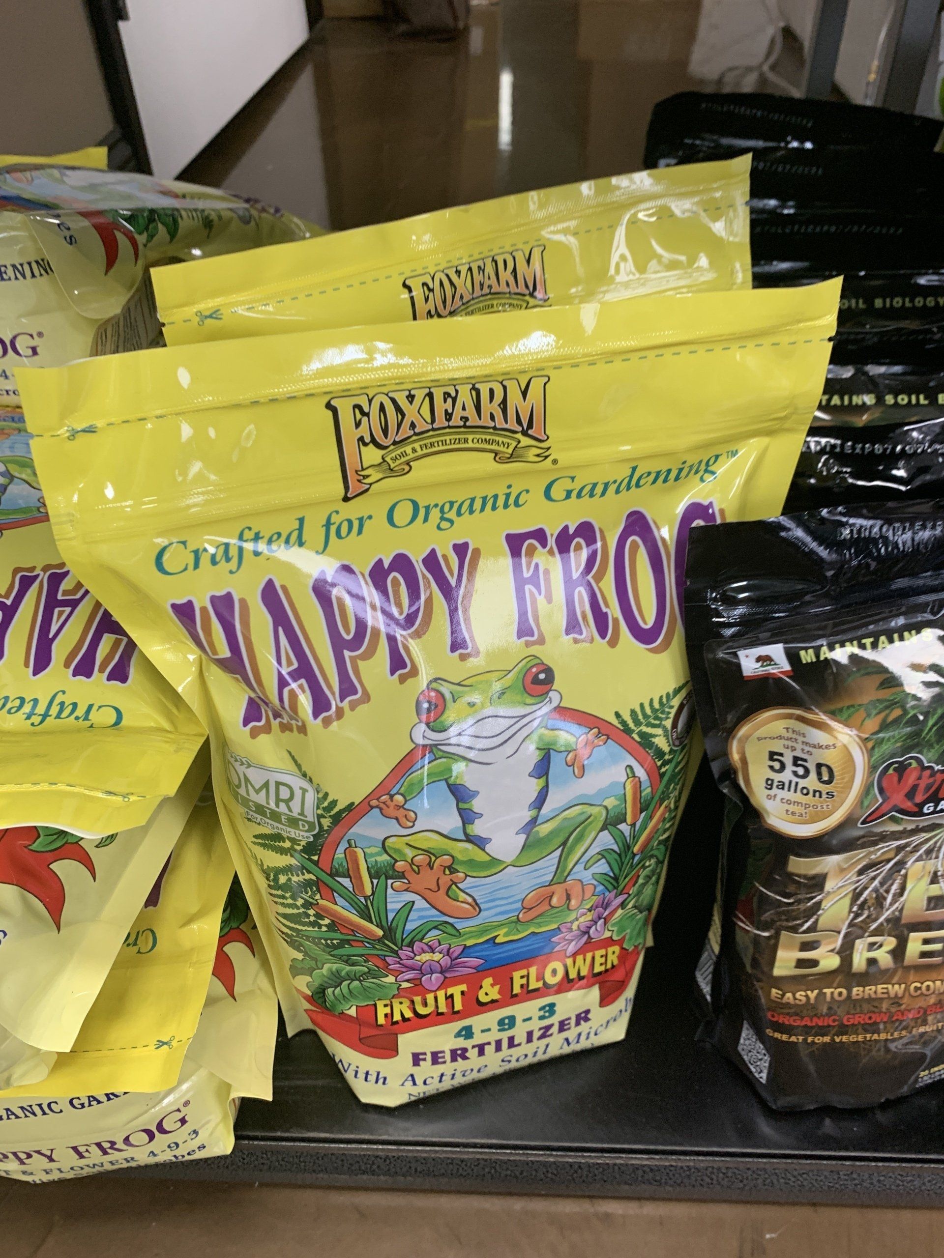 Fox Farm's Happy Frog Fruit & Flower Fertilizer