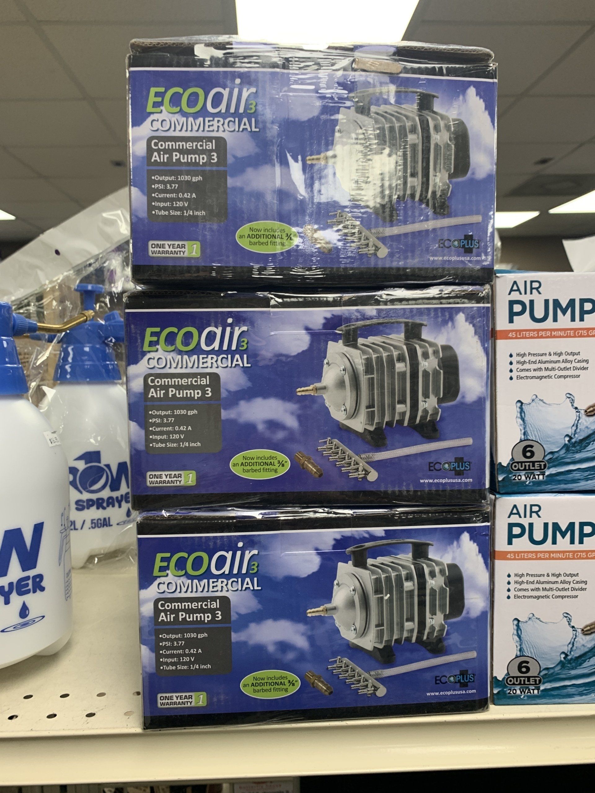 Ecoair3 Commercial Air Pump 3
