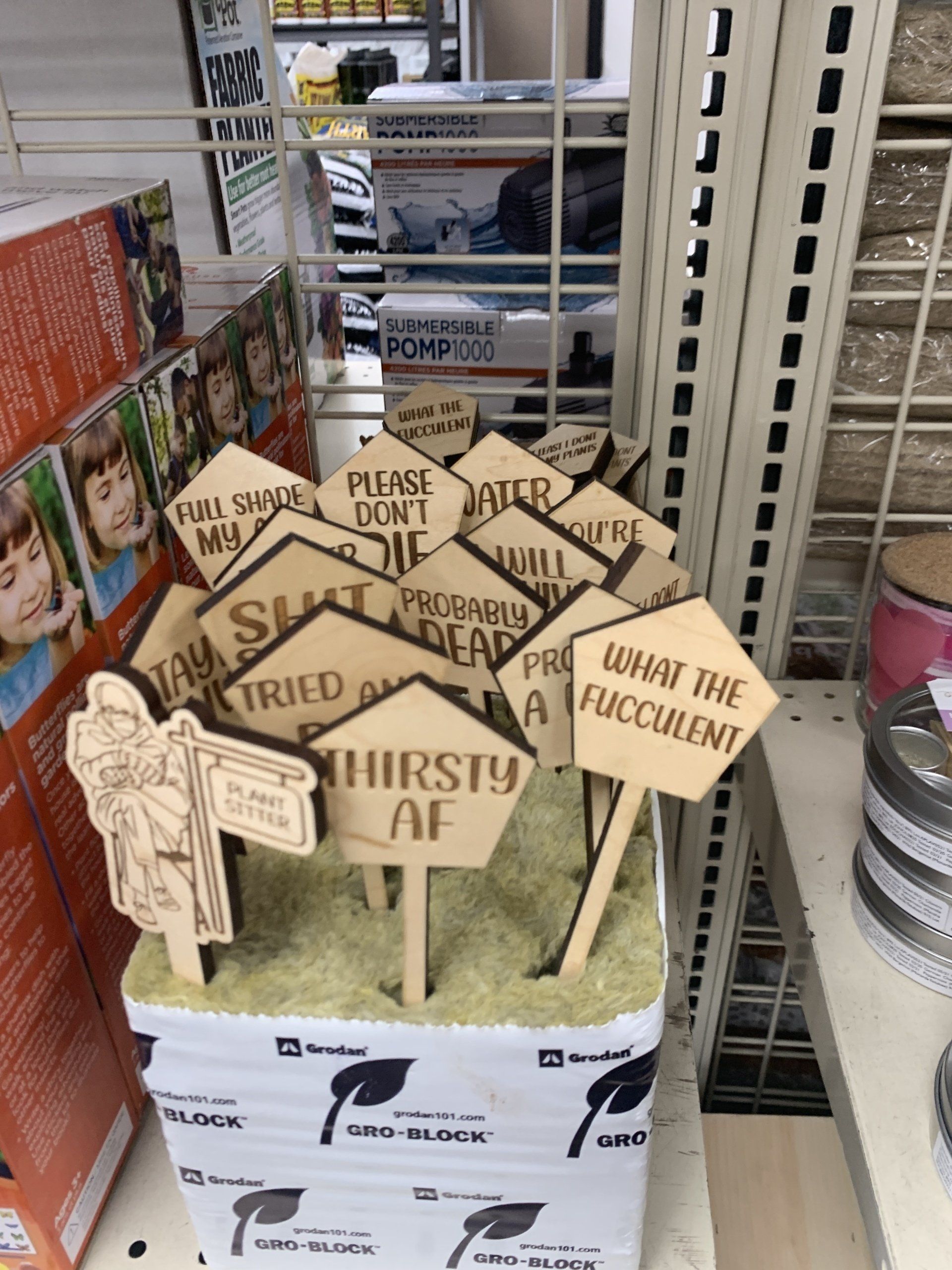 Unique Garden Signs
