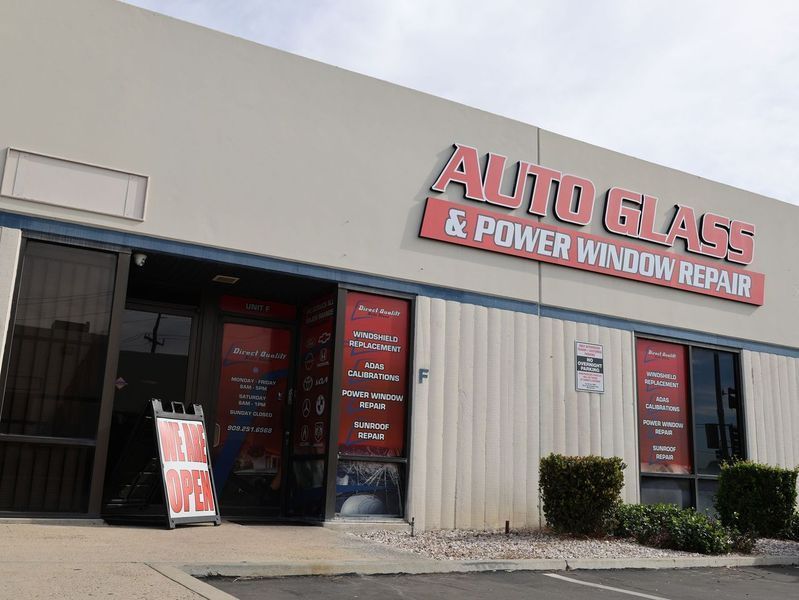 Minivan windshield calibration near San Bernardino, CA