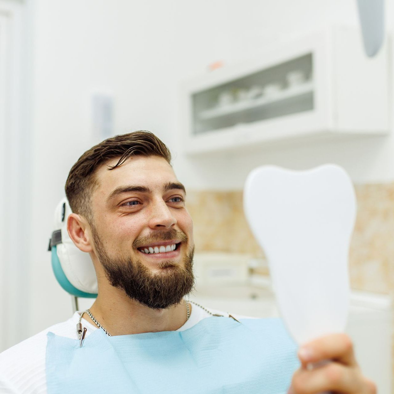 Woman with Implant — Strathpine, QLD — Northside Family Smile
