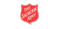 The Salvation Army logo, a red shield with white text on a white background.