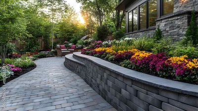 Retaining Wall Installation