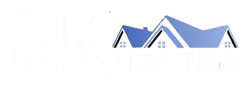 inverted logo for RK Enterprises