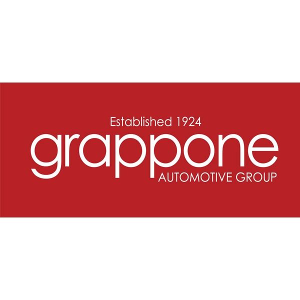 Grappone Automotive Group logo on a red banner with “Established 1924” text