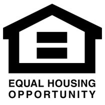 A black and white logo for equal housing opportunity. A black and white logo for equal housing opportunity.