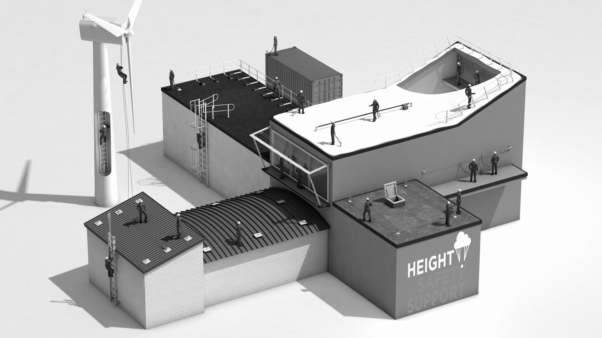 Veilig werken op hoogte Work at height