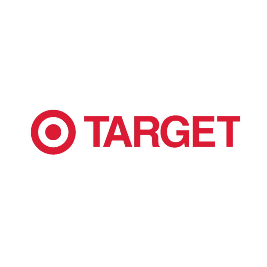 Target logo with a red bullseye and the word 
