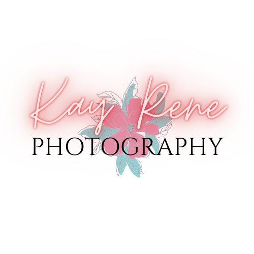 A logo with the neon-pink text