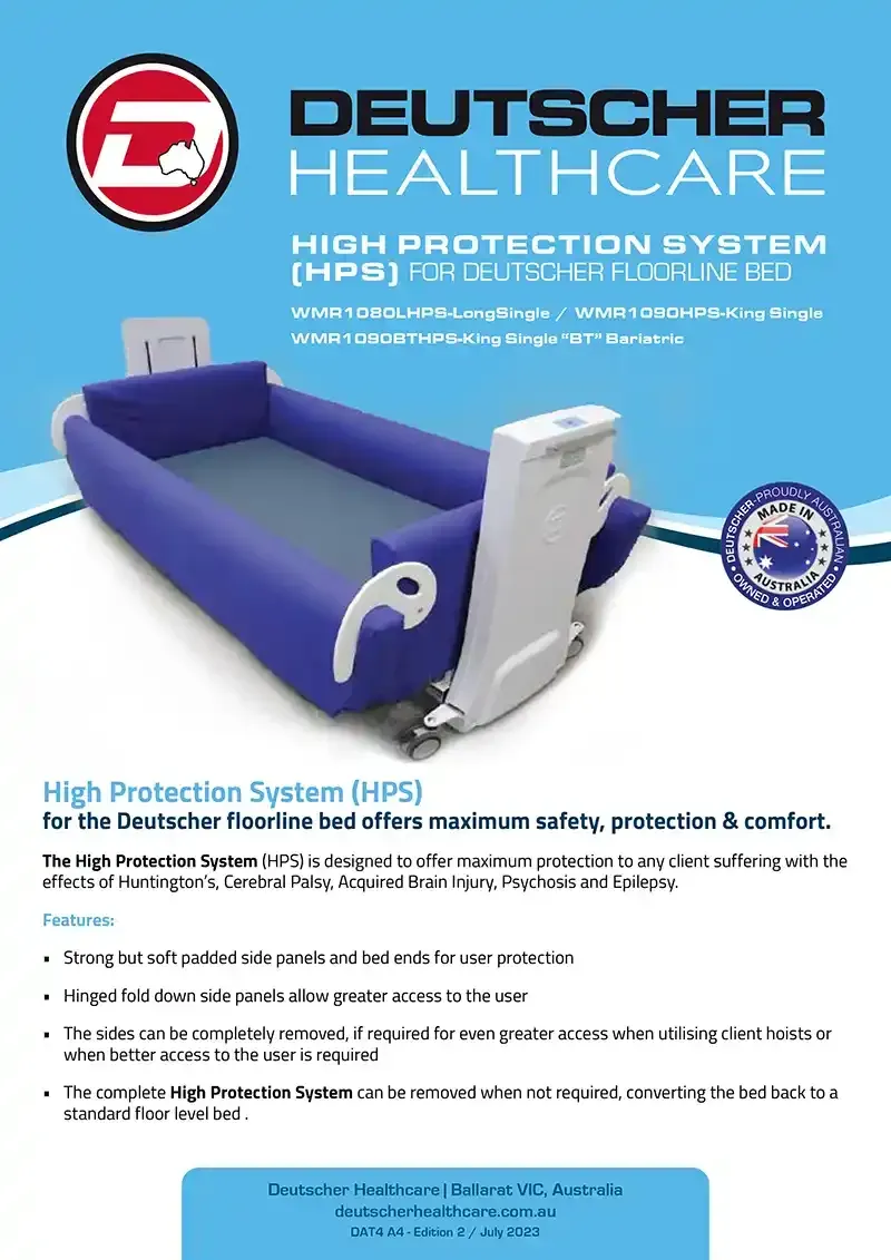 Download Brochure Download the High Protection System product brochure from Deutscher Healthcare