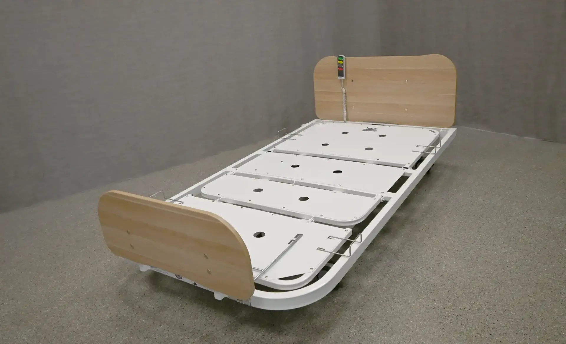 Walmsley Bed from Deutscher Healthcare | Lowered