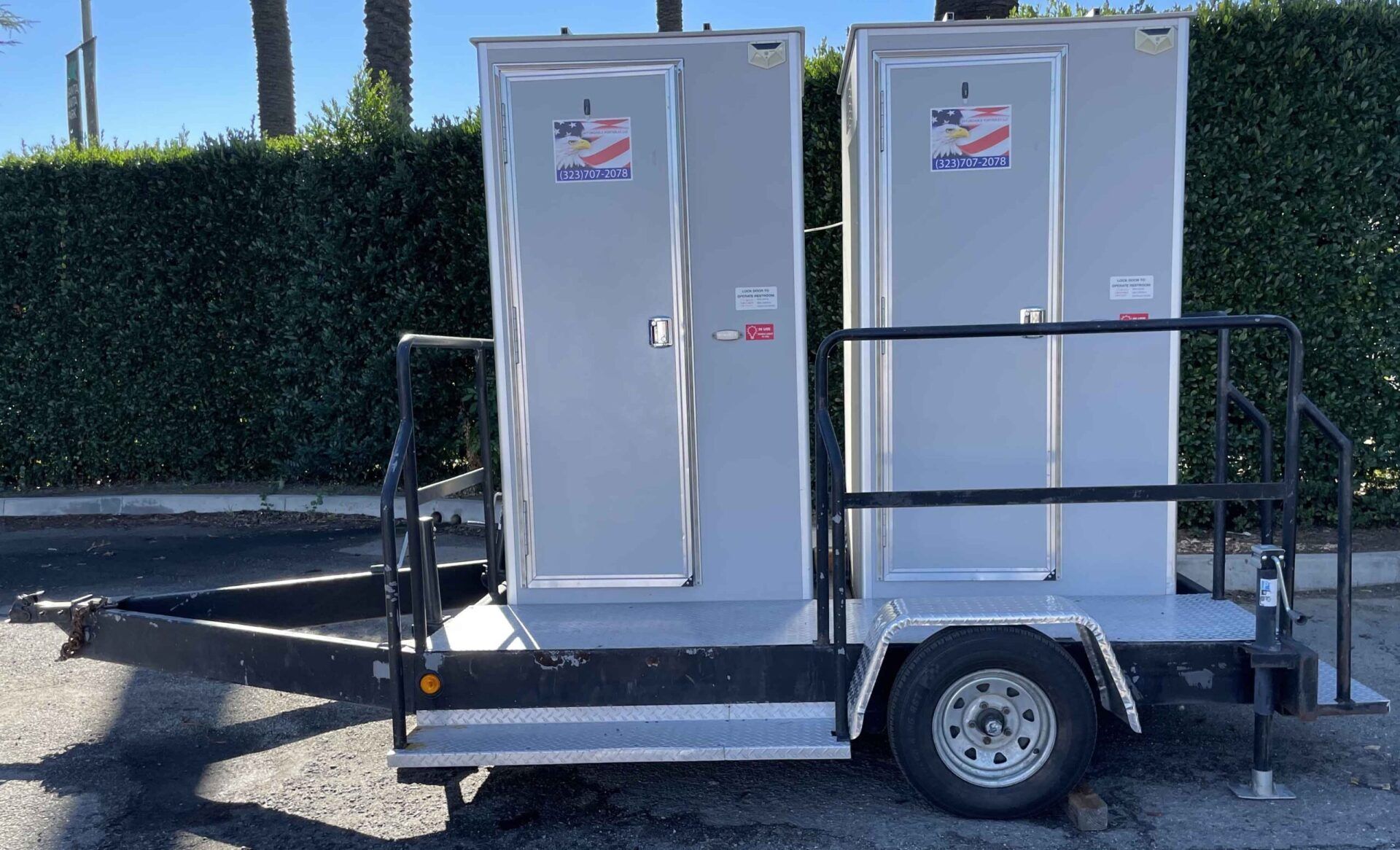 VIP Restroom Trailer — Downey, CA — Affordable Porta Potty Affordable Portables LLC