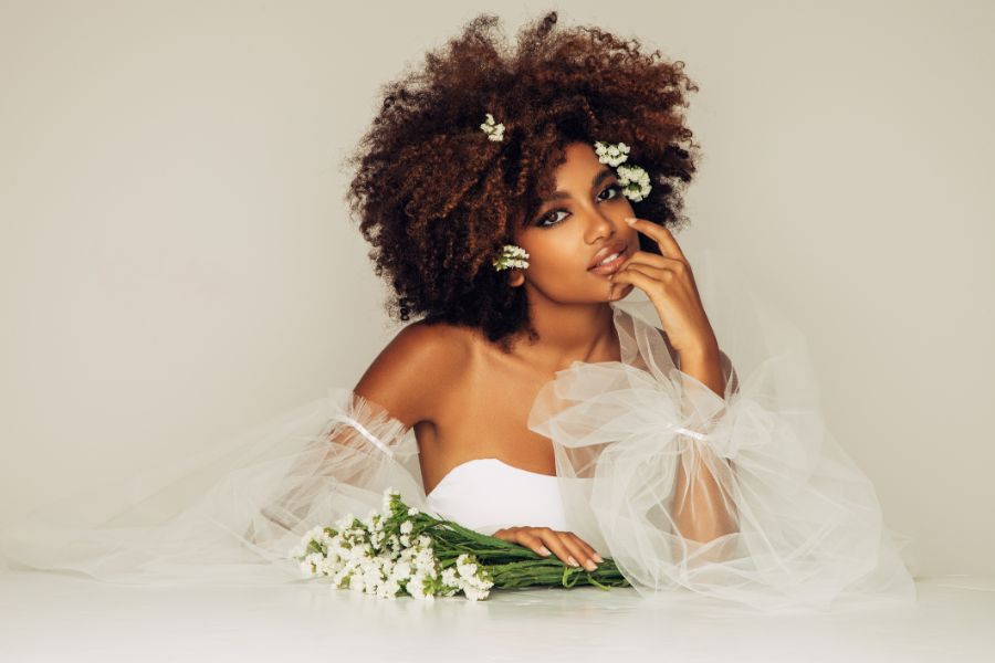 acconciatura afro
