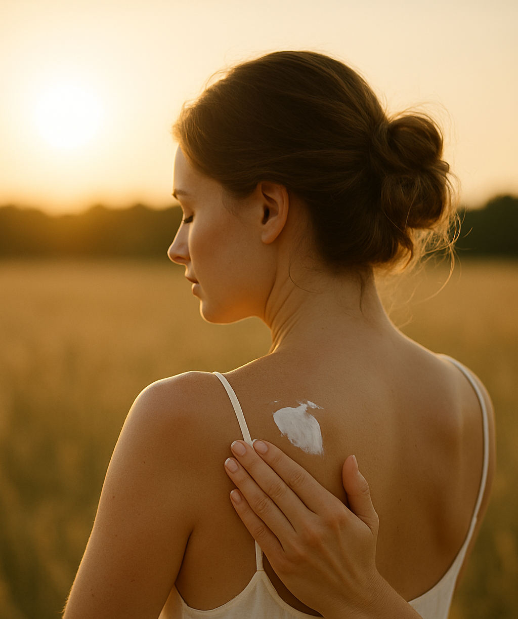 protéger sa peau avec de la crème solaire